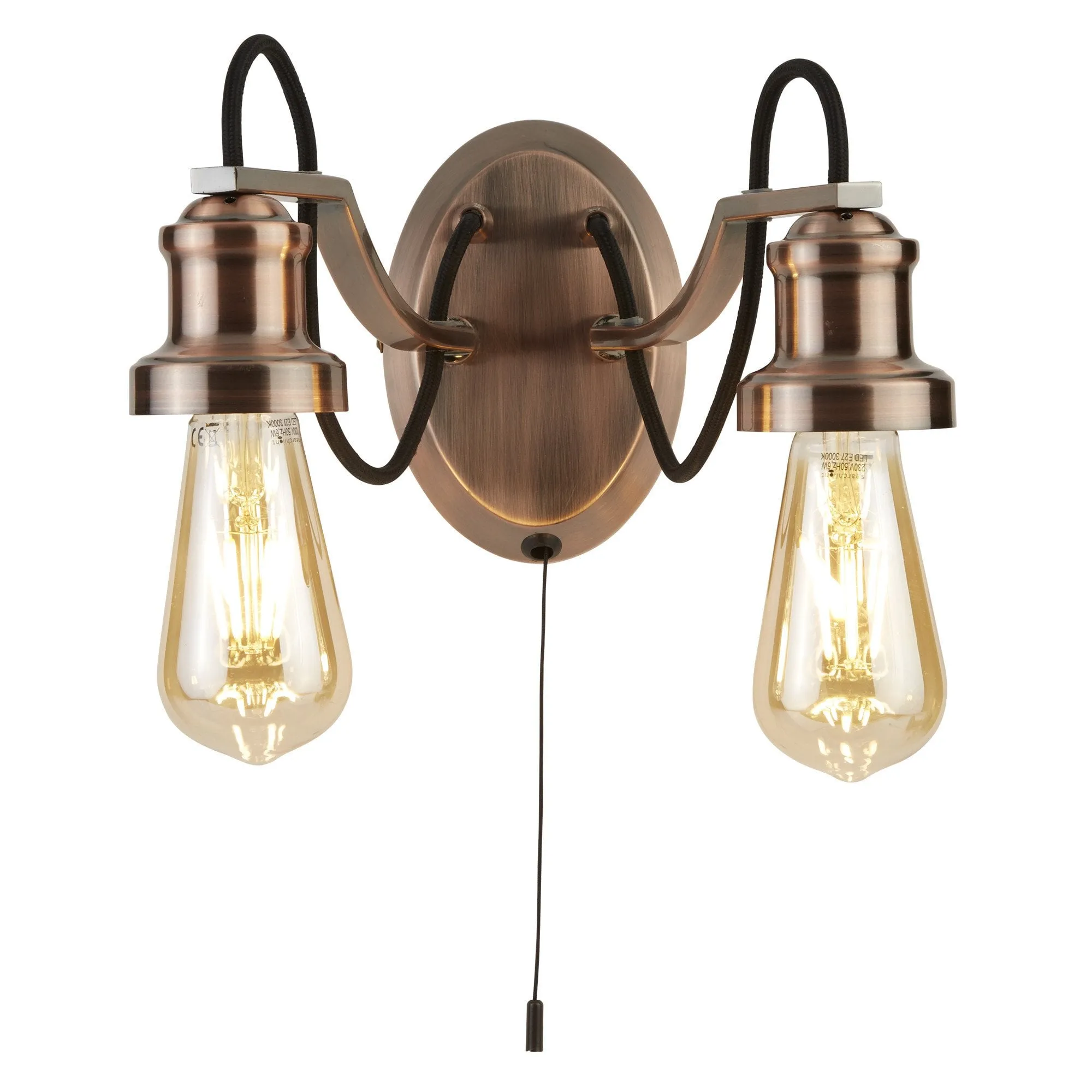1062-2CU OLIVIA 2 Light Wall Light