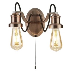 1062-2CU OLIVIA 2 Light Wall Light