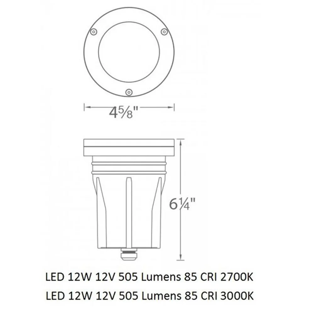 12V Inground Well Light