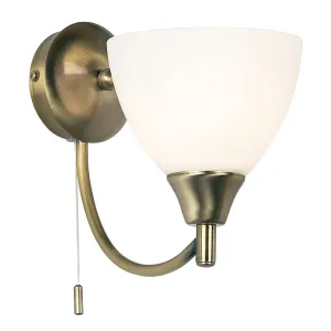 1805-1AN Alton Antique Brass Wall Light