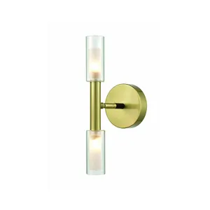 2-5342LF 2 Light Wall Light Bronze