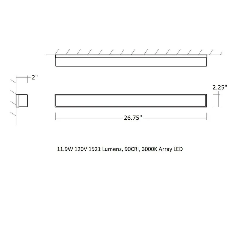 Adagio LED Vanity Light