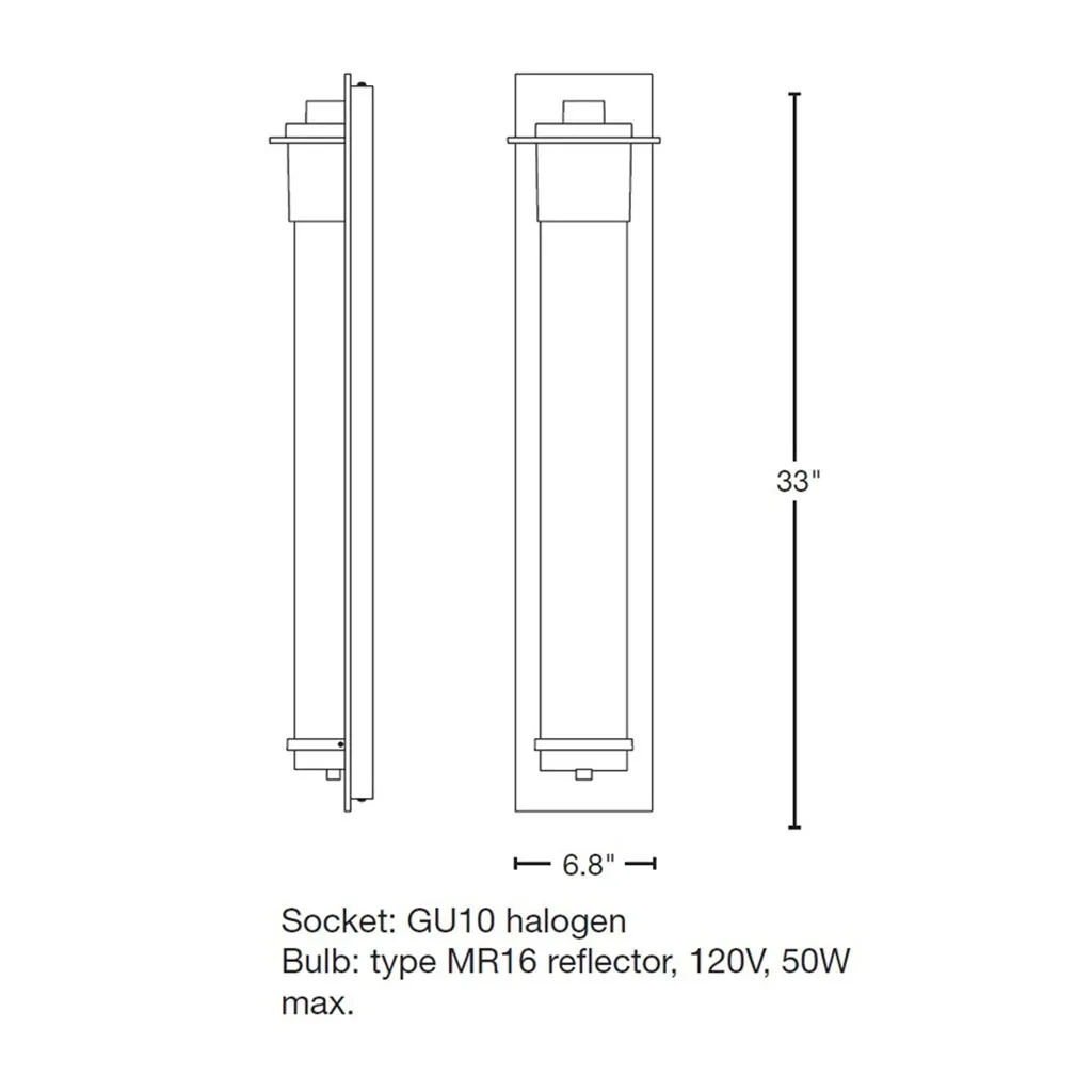 Airis Large Outdoor Sconce