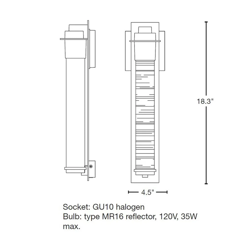 Airis Small Outdoor Sconce