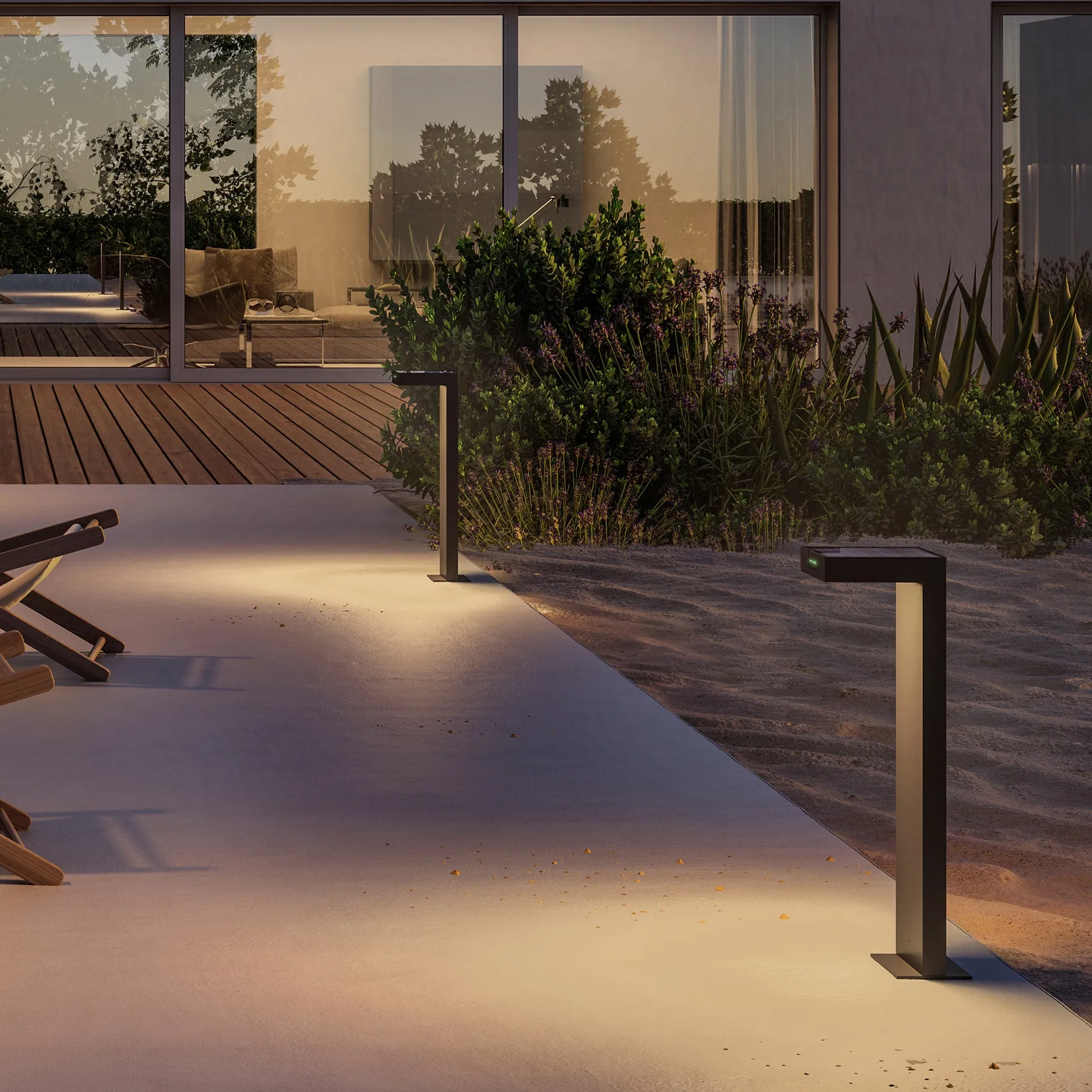 Ala Outdoor LED Solar Path Light