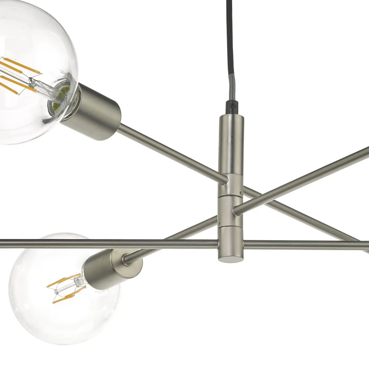 ALA0646 6 Light Suspended Light Satin Chrome