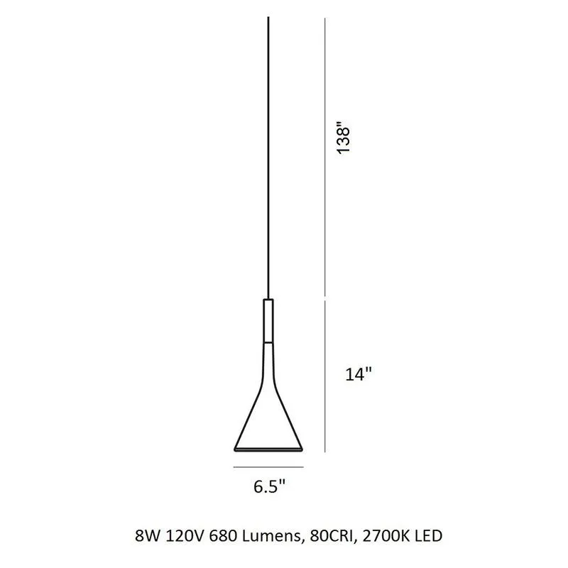Aplomb LED Outdoor Pendant Light