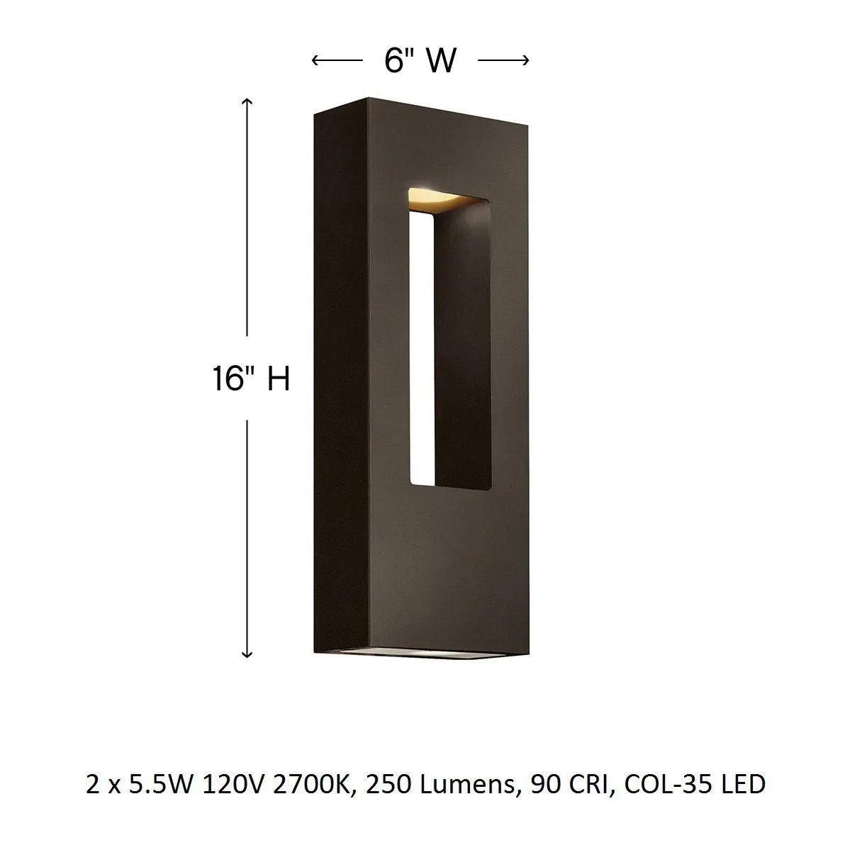 Atlantis Outdoor Wall Sconce