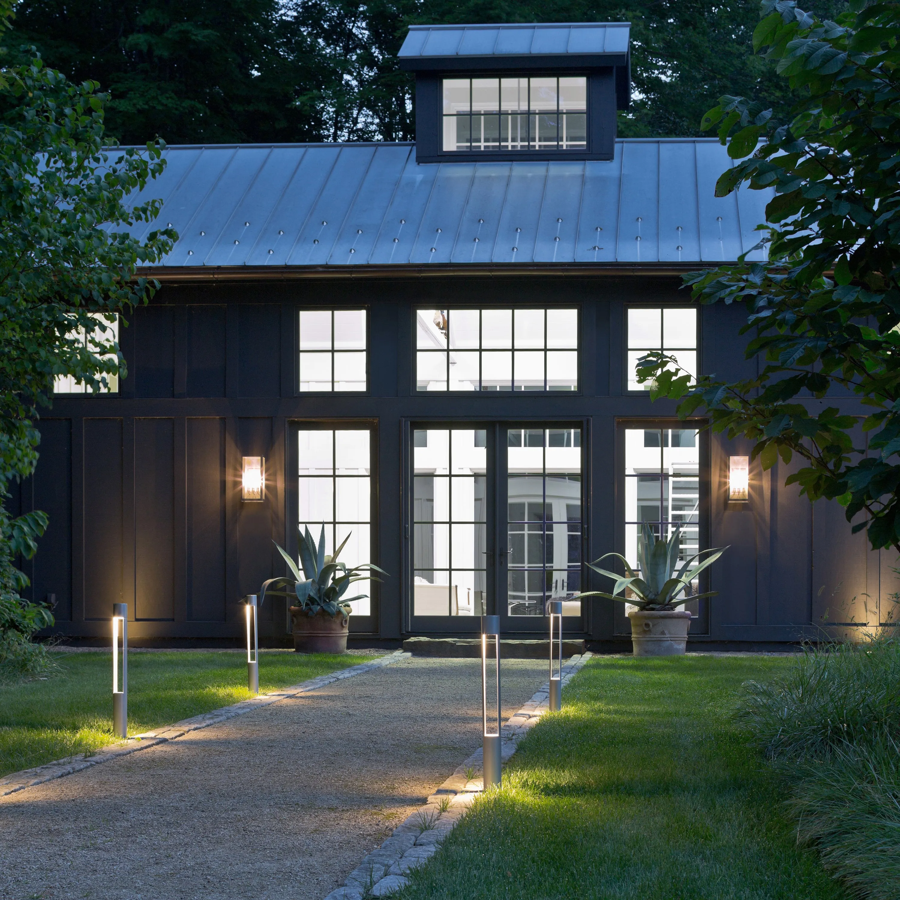 Atlantis Round Outdoor Bollard Light