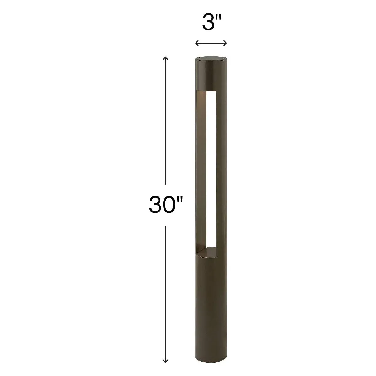 Atlantis Round Outdoor Bollard Light