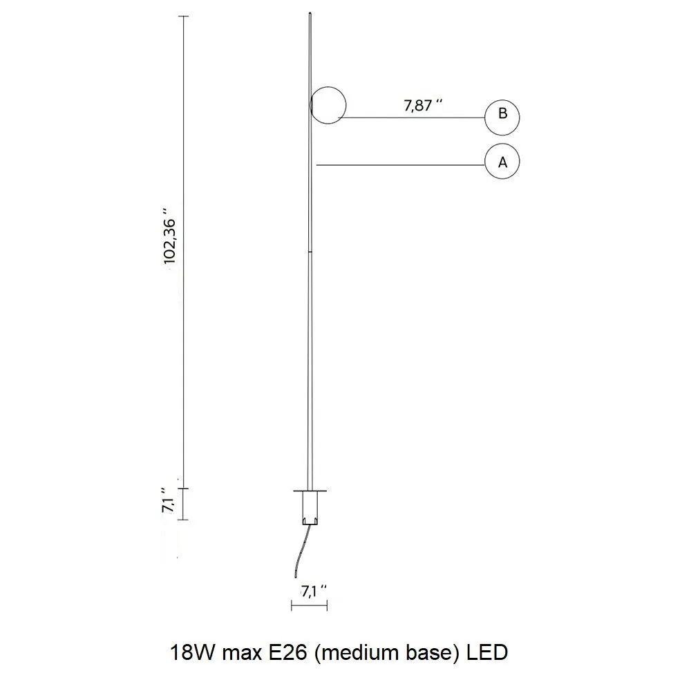 Atmosphere Anchor Outdoor Floor Lamp