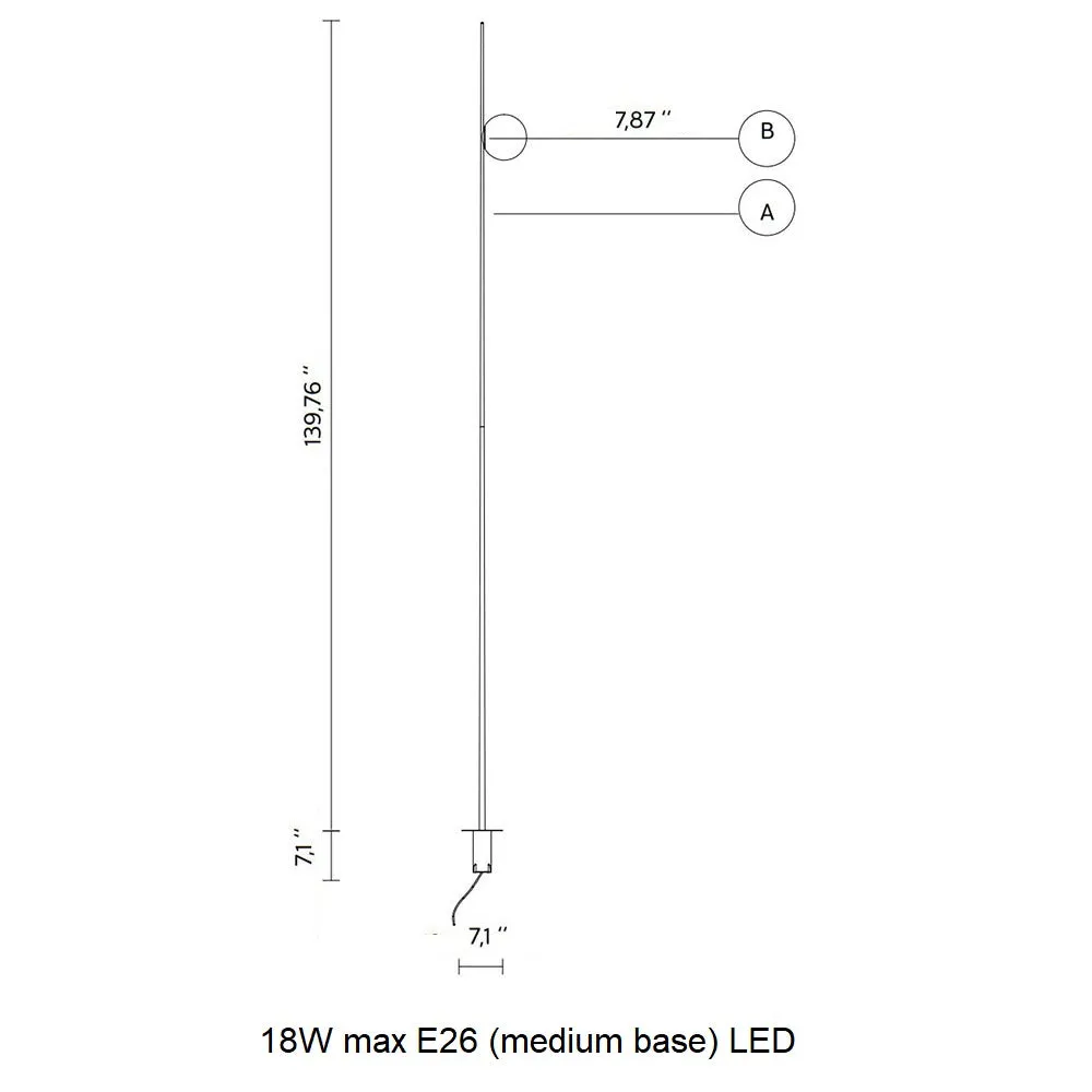 Atmosphere Anchor Outdoor Floor Lamp