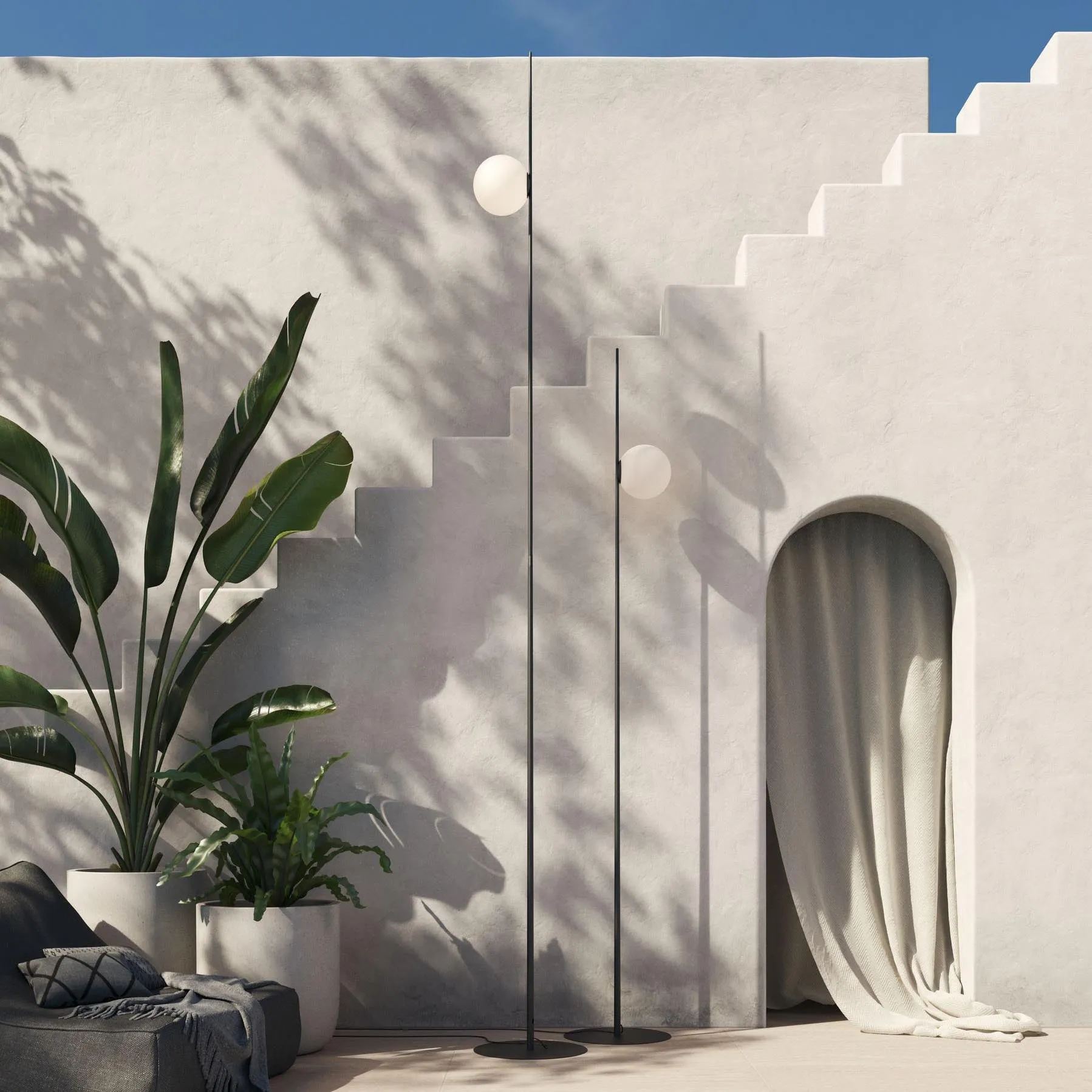 Atmosphere Outdoor Floor Lamp