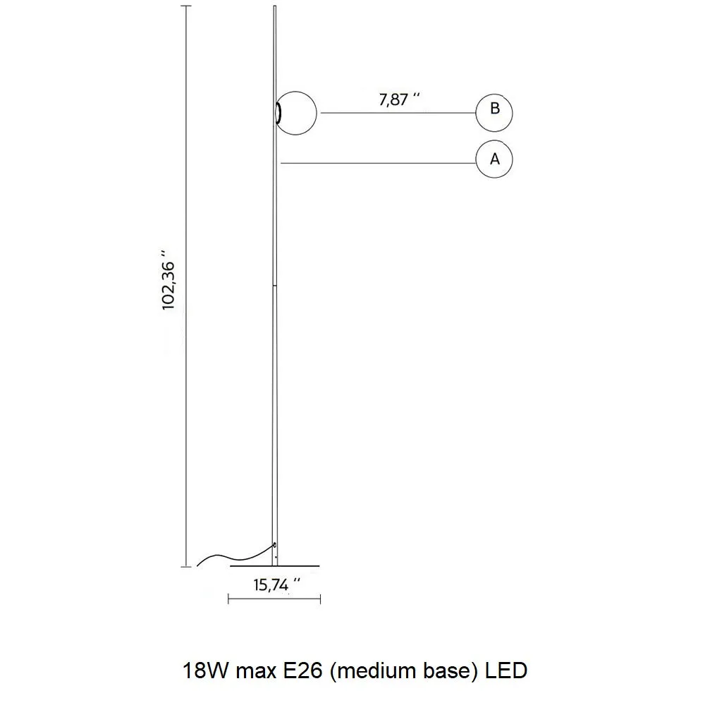 Atmosphere Outdoor Floor Lamp