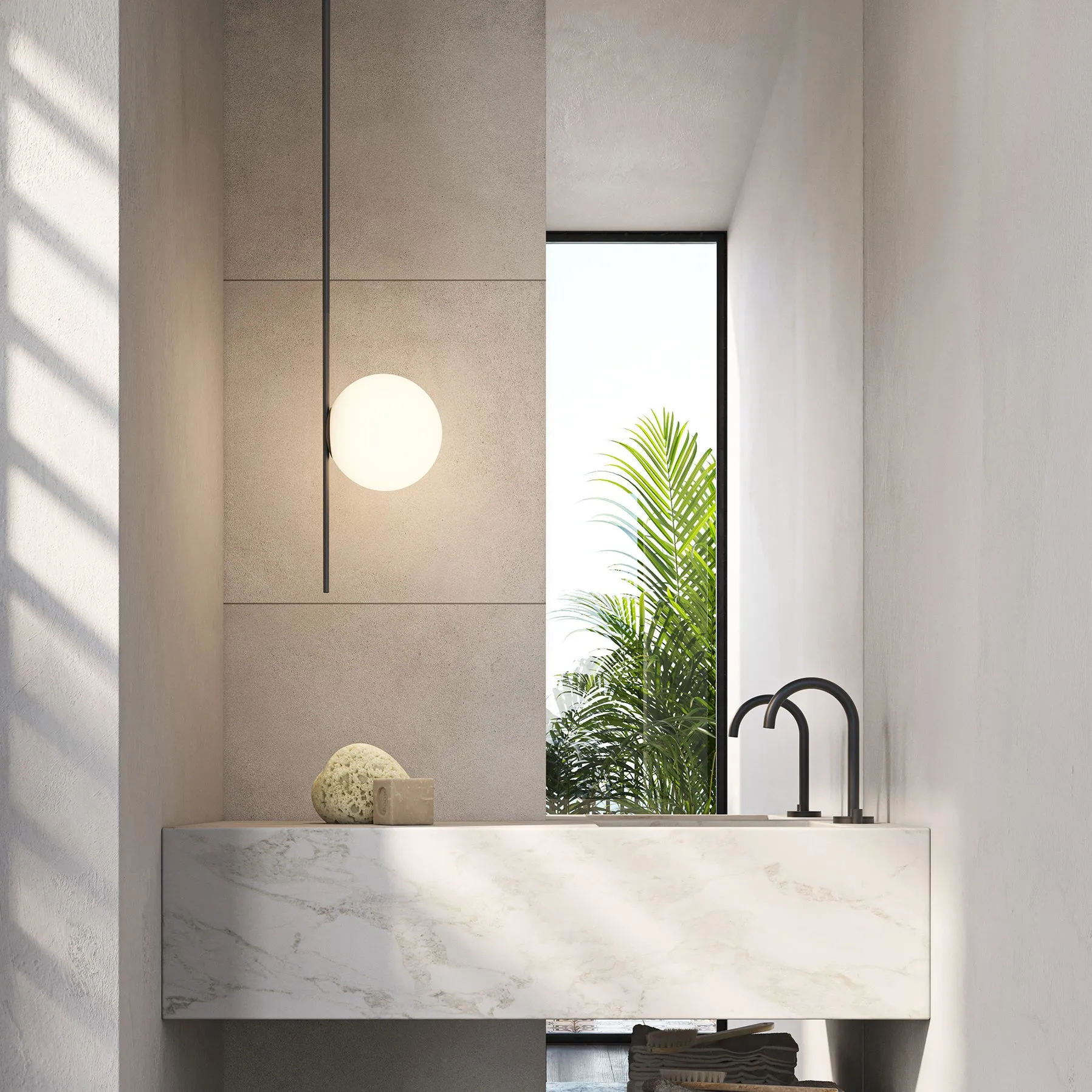 Atmosphere Outdoor Semi Flush Mount