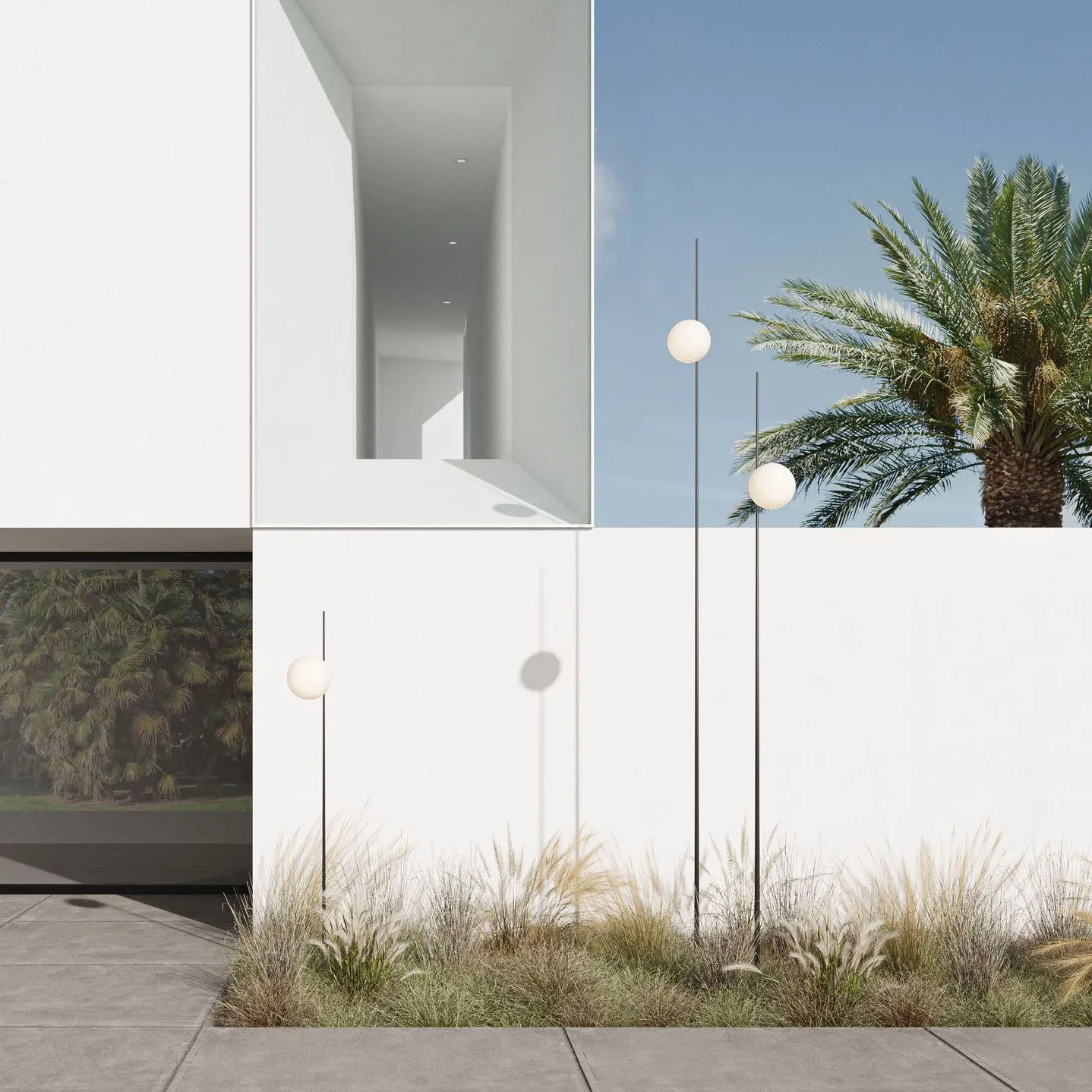 Atmosphere Spike Outdoor Floor Lamp