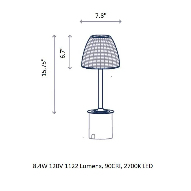 Atticus Outdoor LED Bollard Light