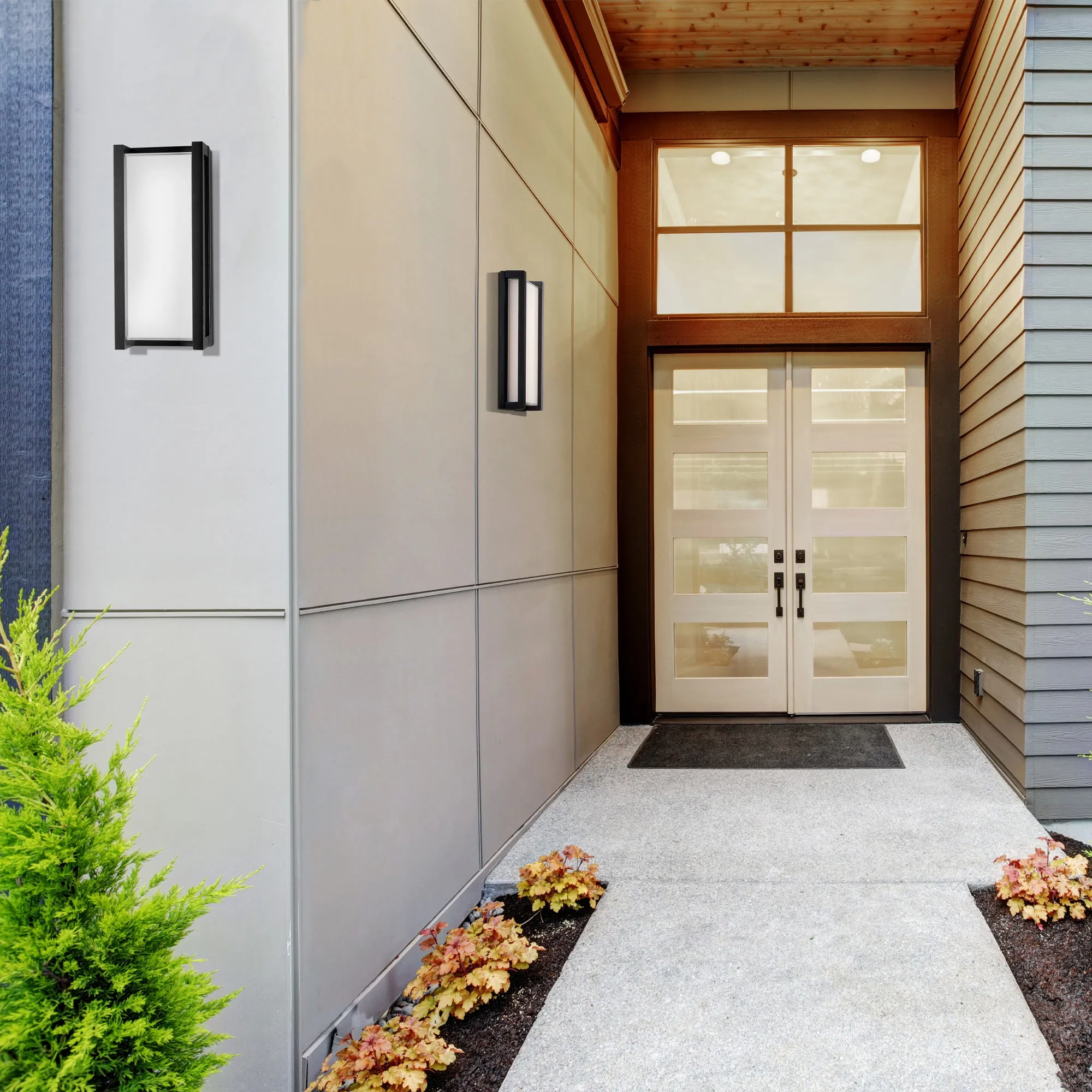 Axel LED Outdoor Wall Light