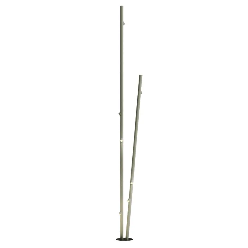 Bamboo Outdoor Floor Lamp