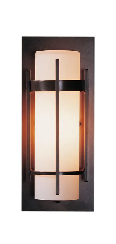 Banded Small Outdoor Sconce