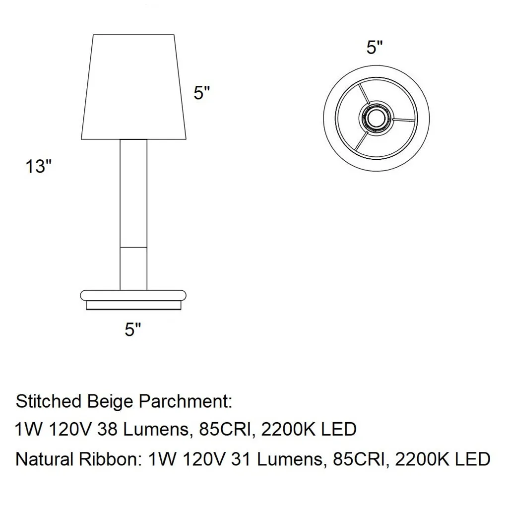 Basica Minima Portable Table Lamp