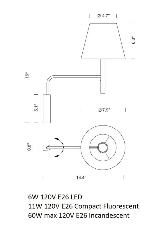 BC3 P1 Wall Light