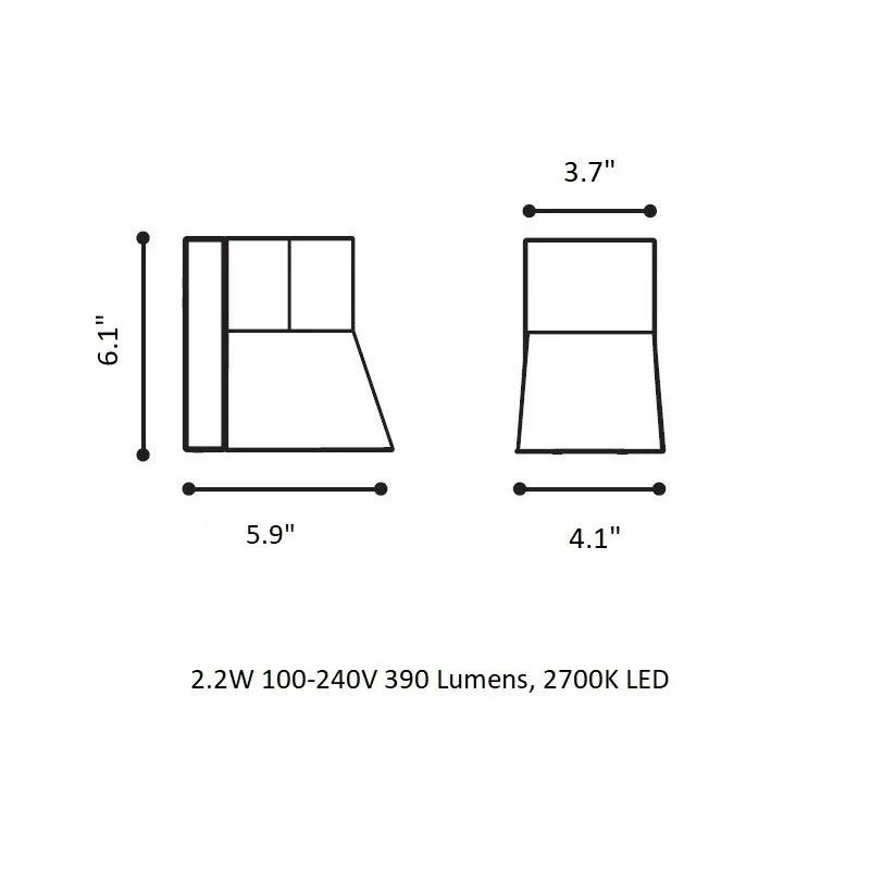 Beacon Outdoor LED Wall Light