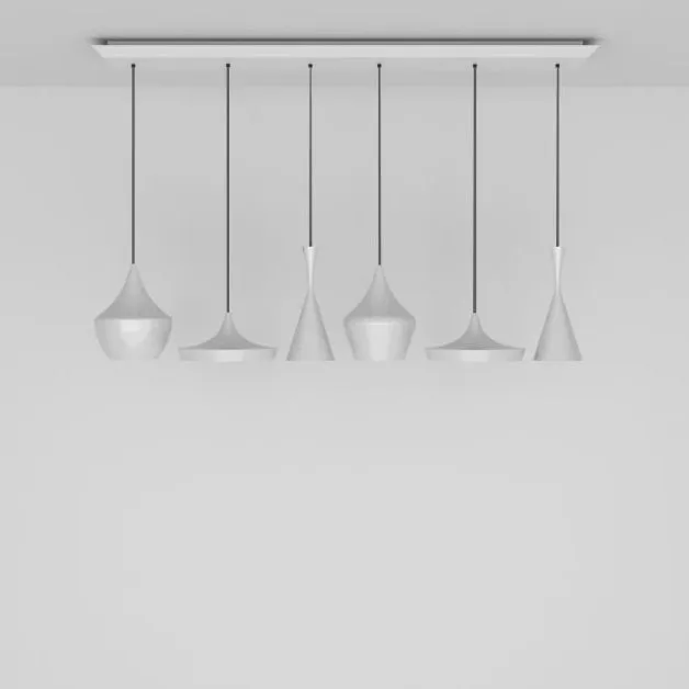 Beat Large Linear Multi-Light LED Pendant Light