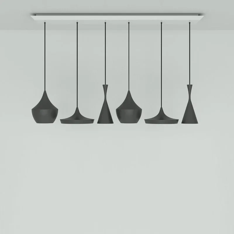Beat Large Linear Multi-Light LED Pendant Light