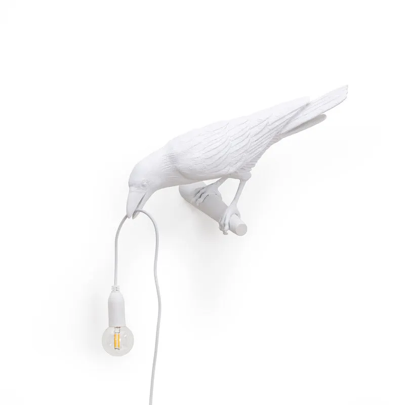 Bird Looking Lamp