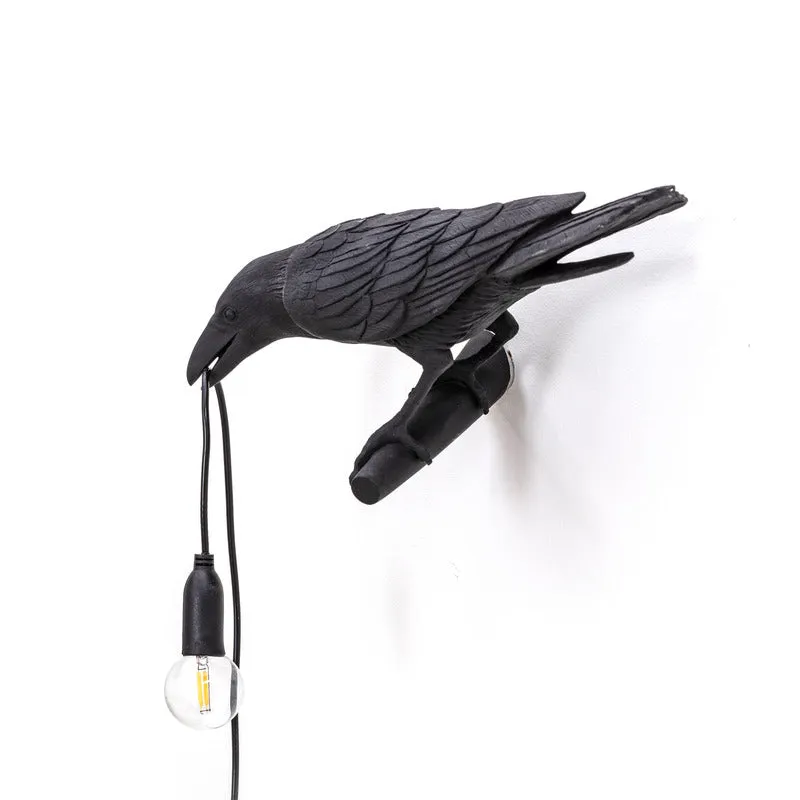 Bird Looking Lamp