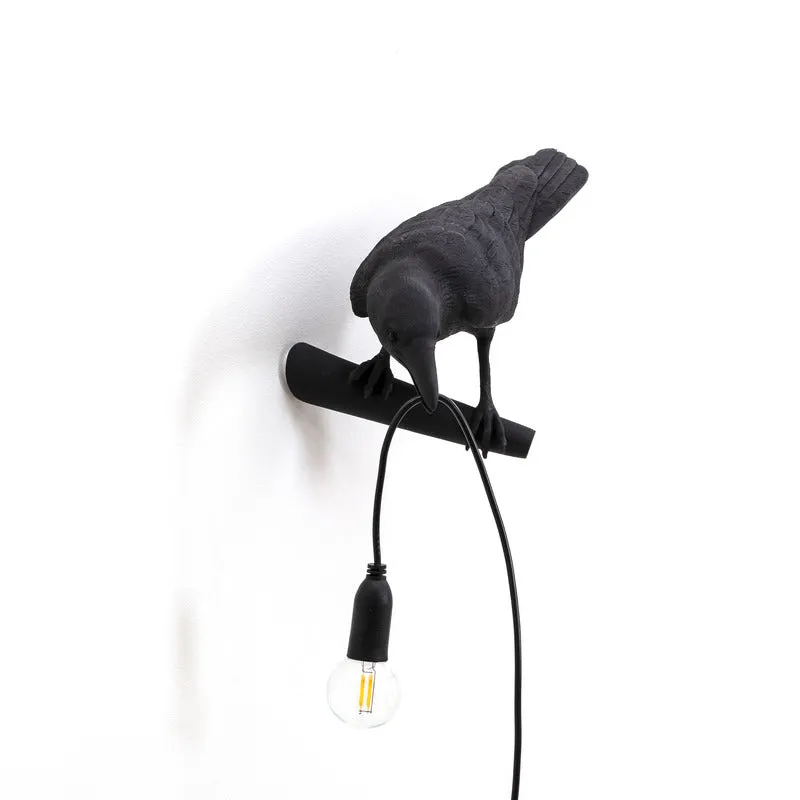 Bird Looking Lamp