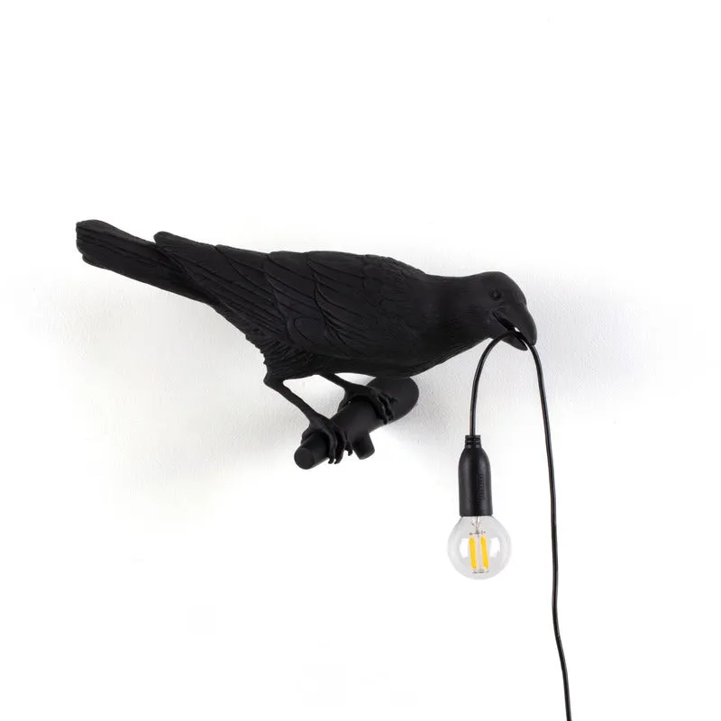 Bird Looking Lamp