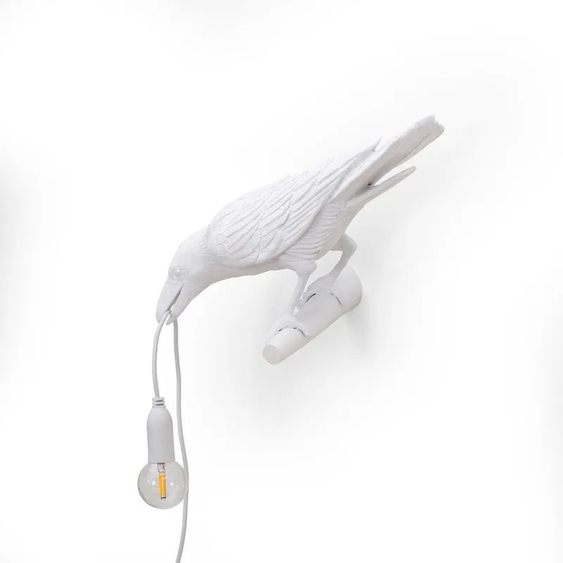Bird Looking Lamp