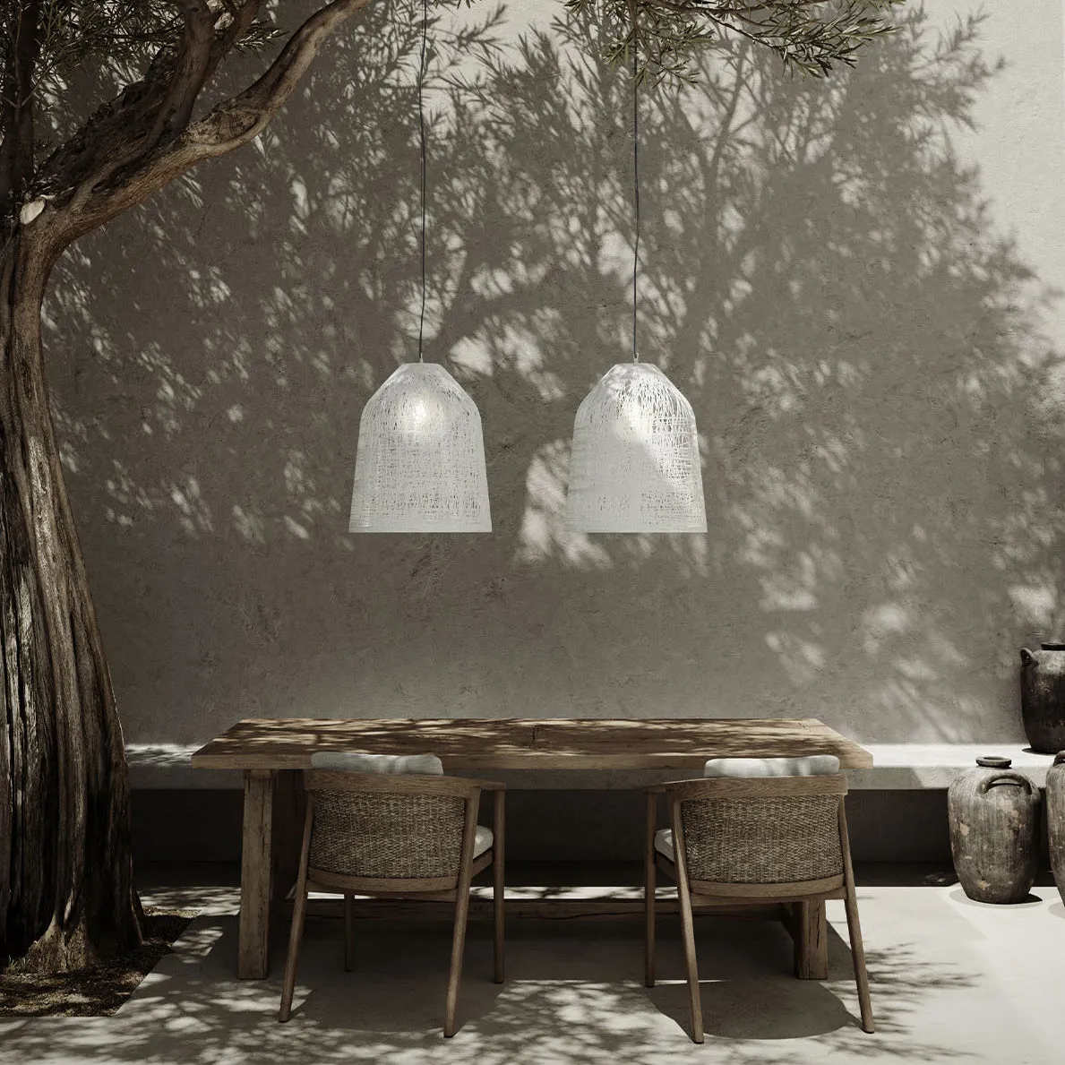 Black Out Outdoor Pendant Light
