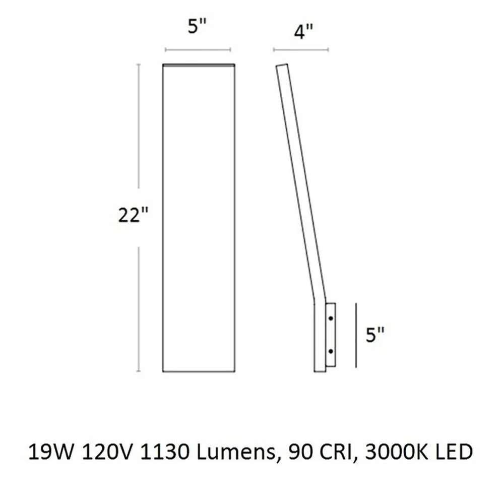 Blade Outdoor Wall Light