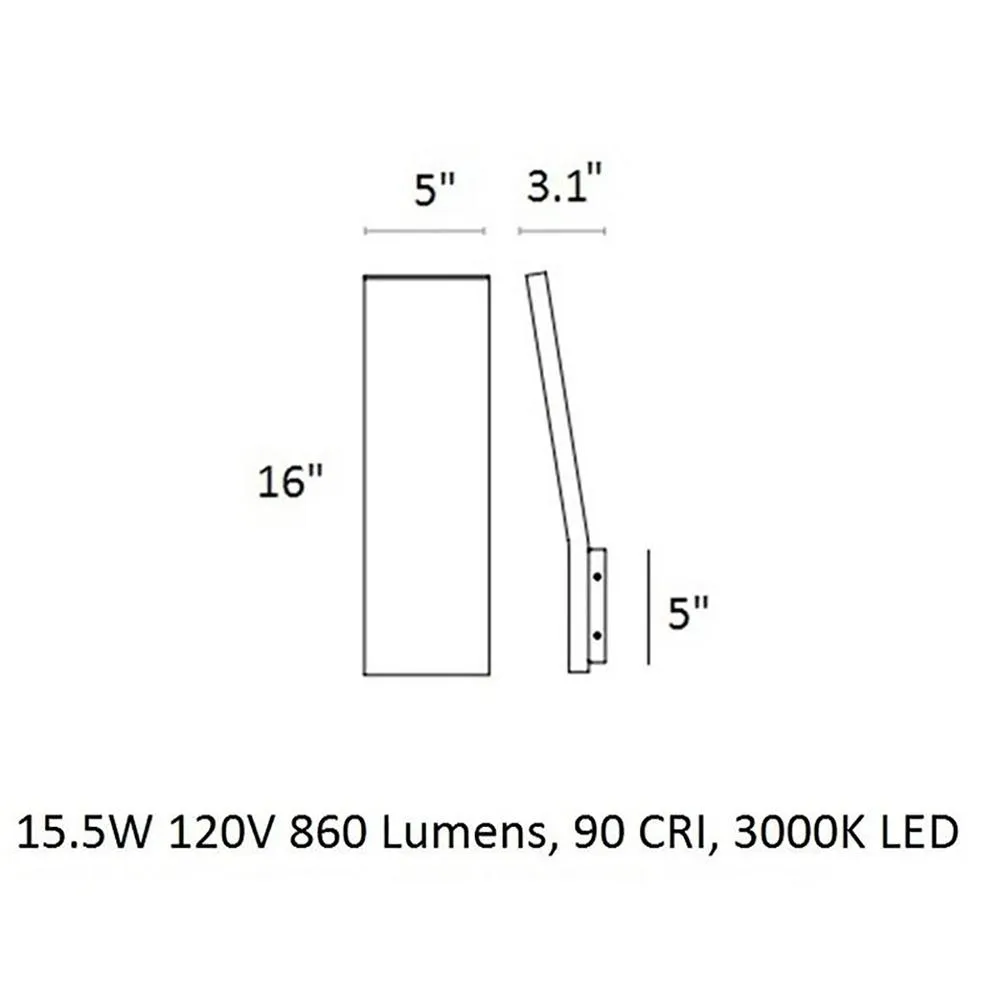 Blade Outdoor Wall Light