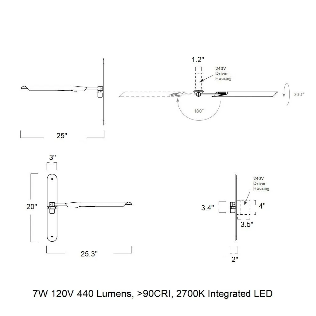 Boden LED Wall Sconce