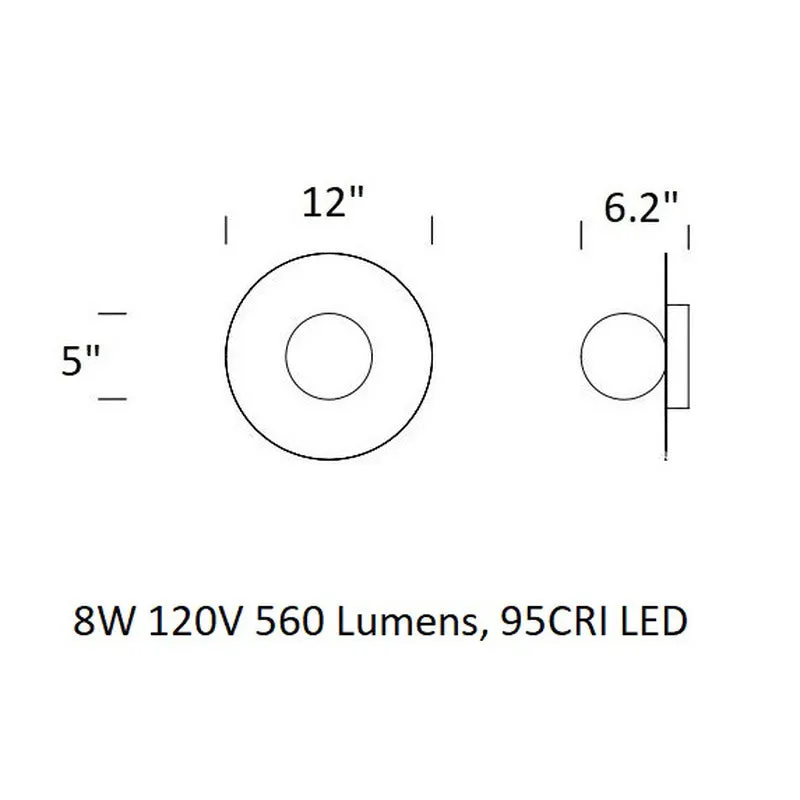 Bola Disc Flush Mount