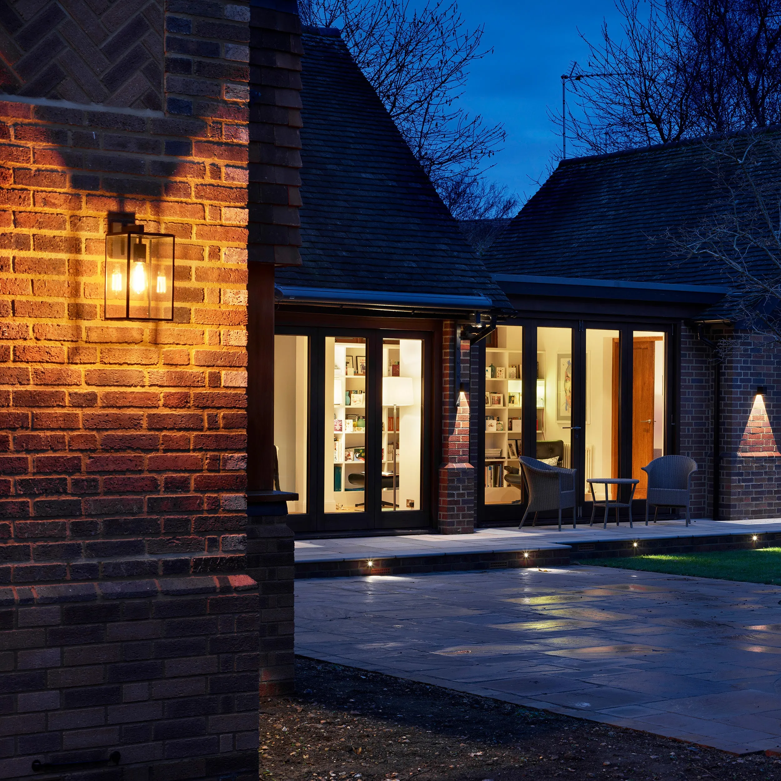 Box Lantern Outdoor Wall Sconce