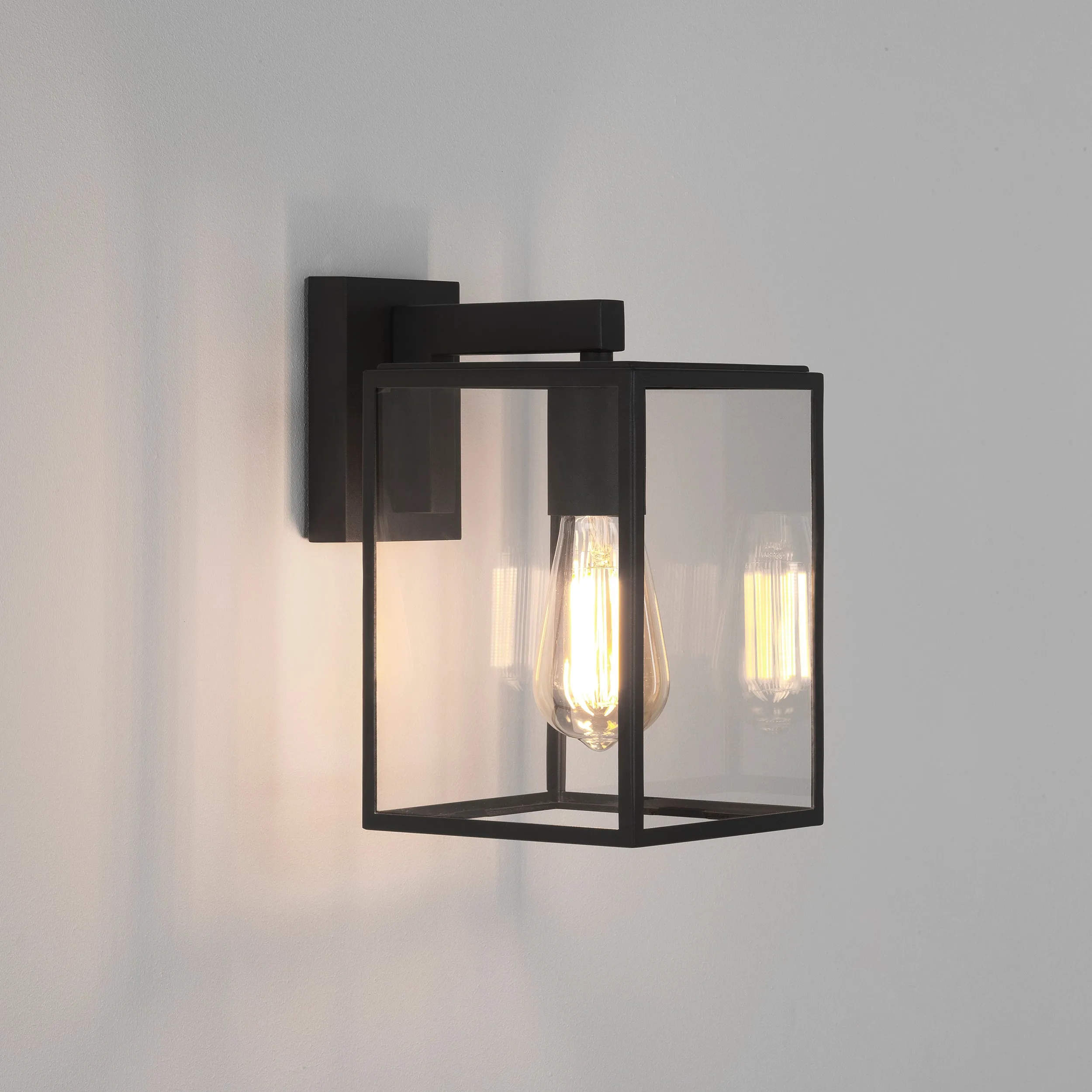 Box Lantern Outdoor Wall Sconce