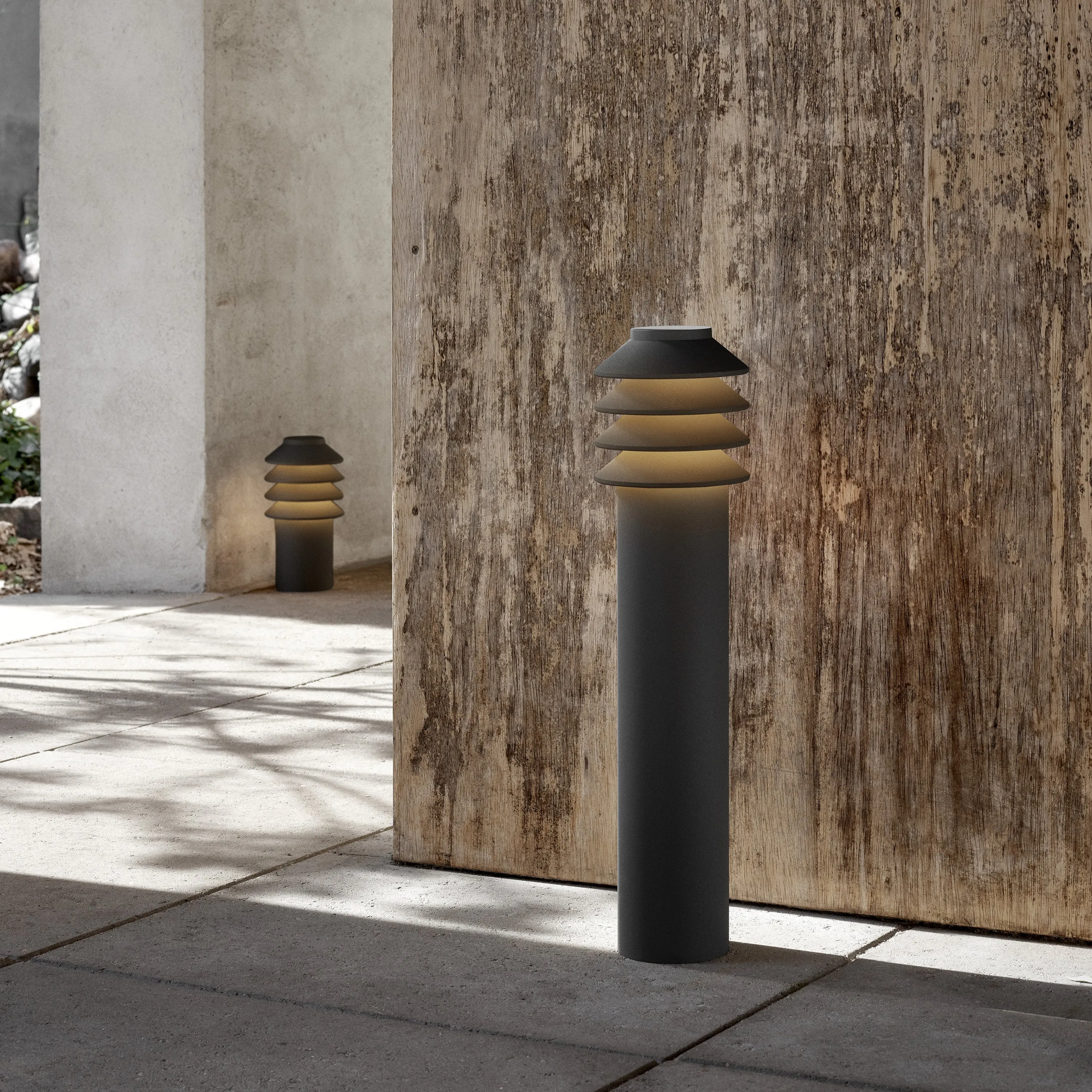 Bysted Garden Outdoor Bollard Light