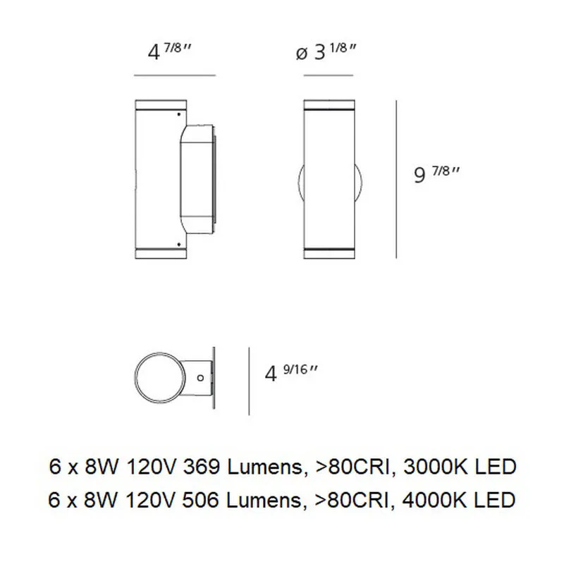 Calumet Outdoor Double Wall Light