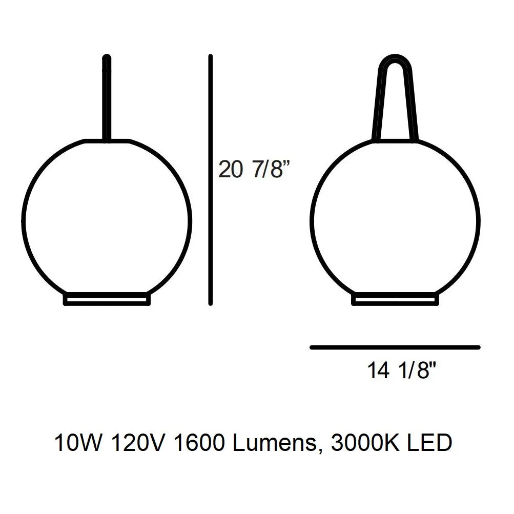 Capitan Da Mar LED Table Lamp