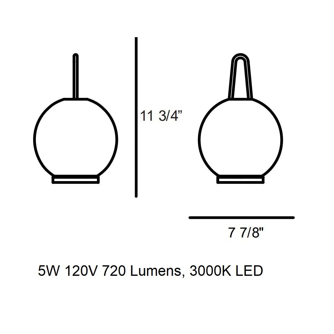 Capitan Da Mar LED Table Lamp