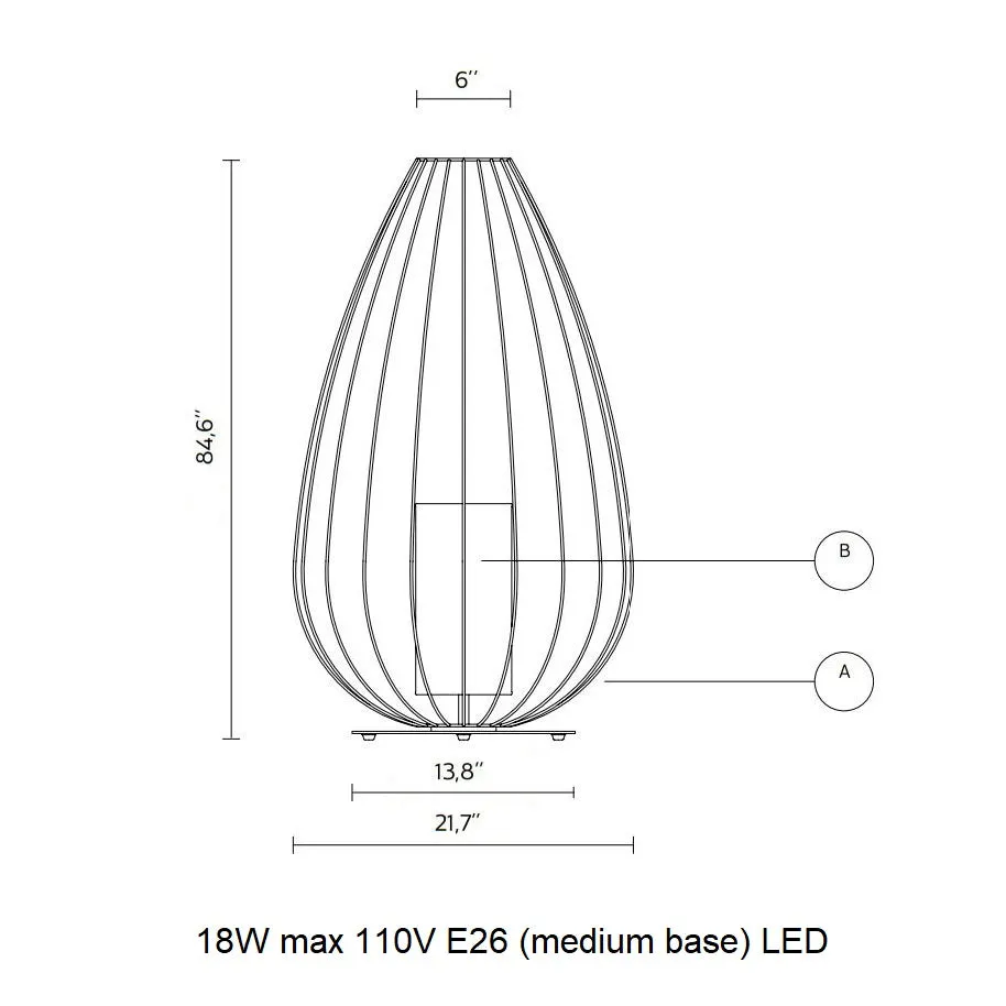 Cell Floor Lamp