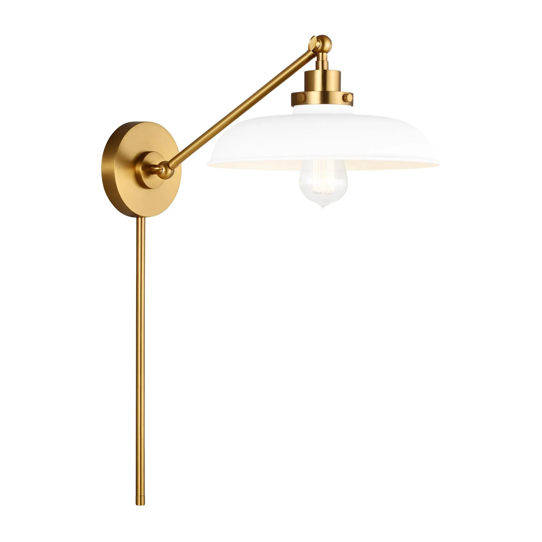 Chapman and Myers Wellfleet Wide Task Wall Sconce