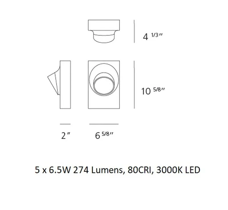 Ciclope Outdoor Wall Light