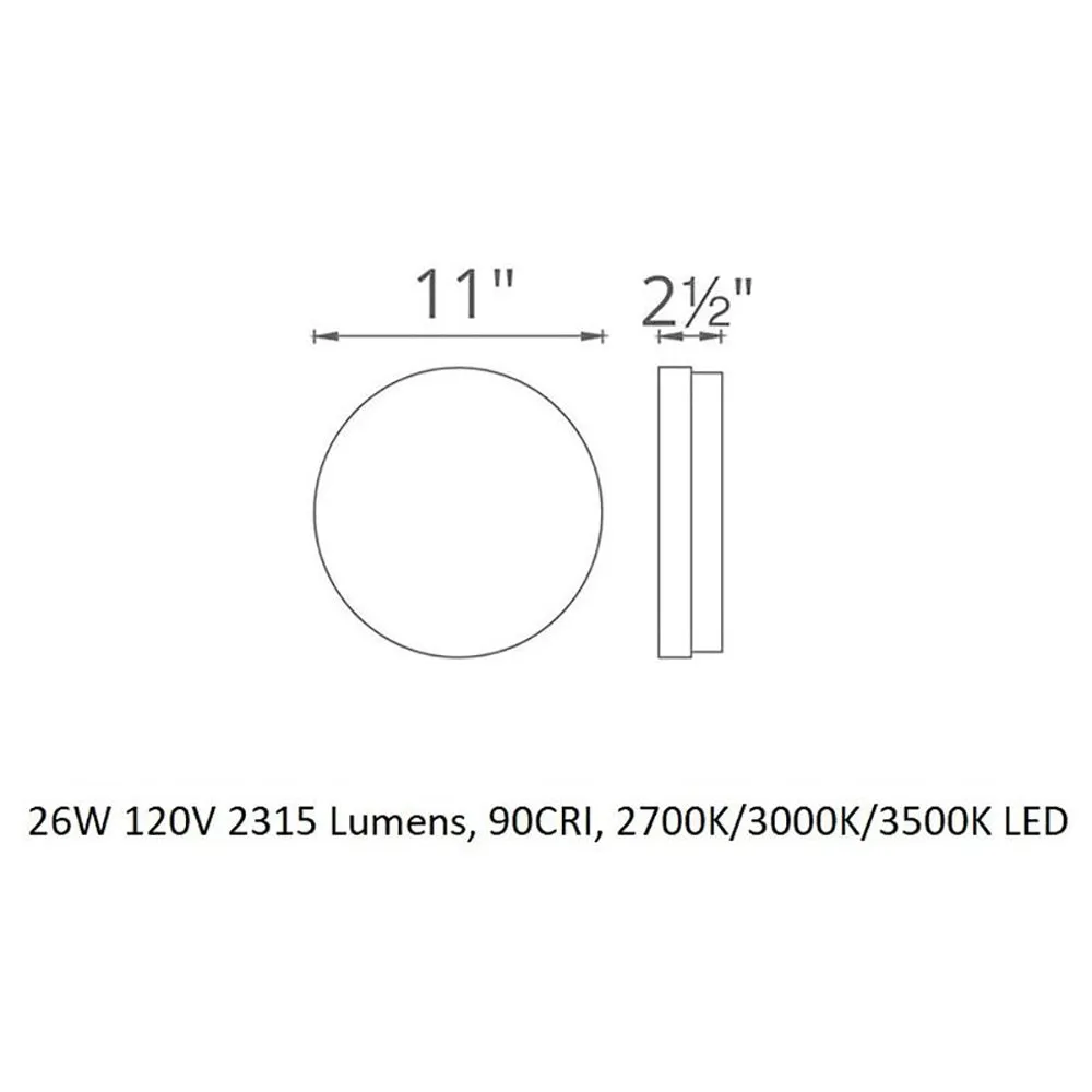Circa Outdoor Wall / Ceiling Light