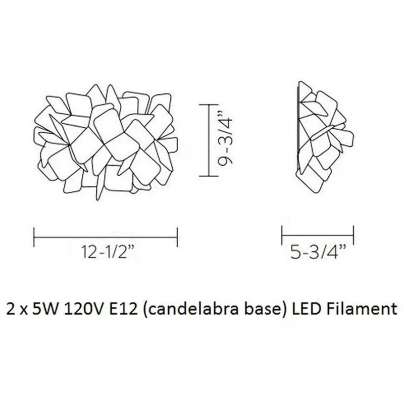 Clizia Mama Non Mama Wall / Ceiling Light